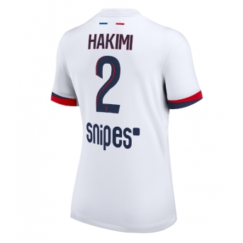 Paris Saint-Germain Achraf Hakimi #2 Maglia Gara Trasferta Repliche 2025-26 Donna Maniche Corte